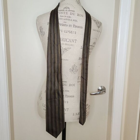 Vintage Consenso silk tie - Picture 2 of 5